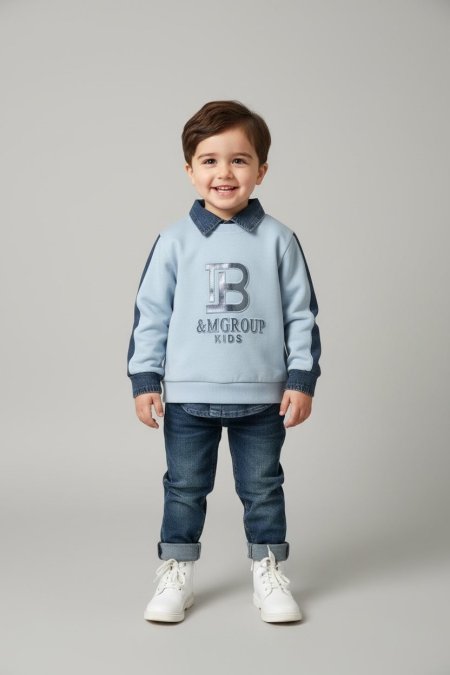 طقم ولادي 3 قطع 2-8