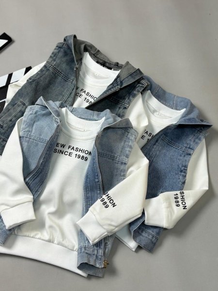 فست + بلوز ولادي جينز 2-12