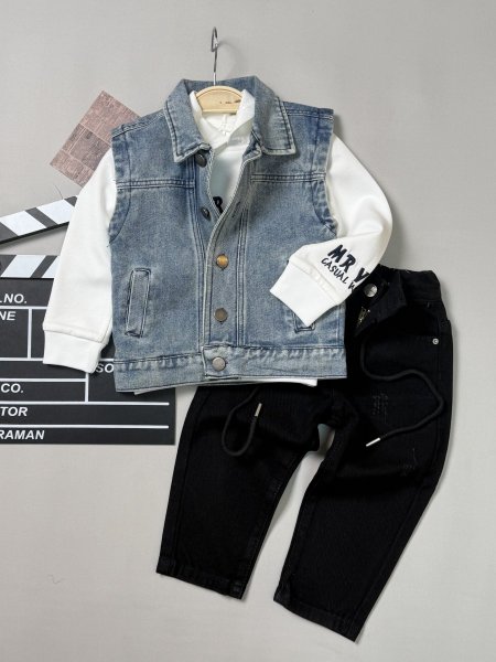 طقم ولادي 3 قطع 