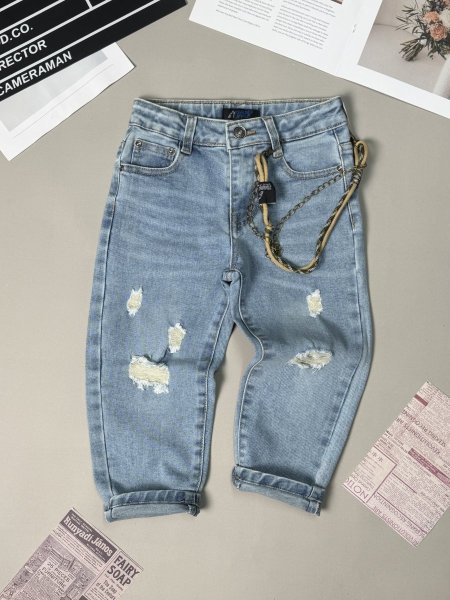 بنطلون جينز ولادي 19-23  نمر كبيرة