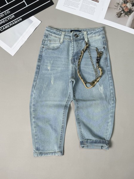 بنطلون جينز ولادي 19-23 نمر كبيرة