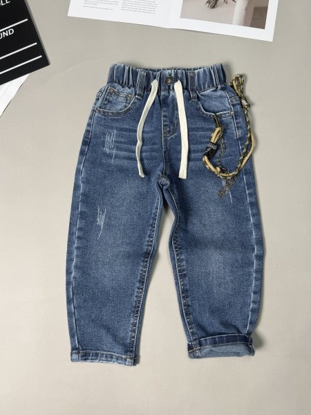 بنطلون جينز ولادي 19-23 نمر كبيرة