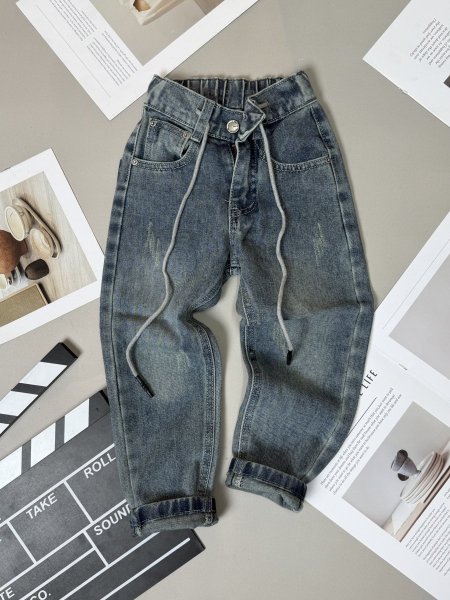 بنطلون جينز ولادي 4-13