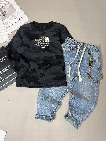 طقم ولادي ربيعي THE NORTH FACE 4-10