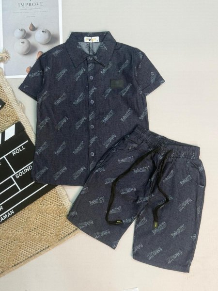 طقم جينز ولادي BELANCAIGA 6-14