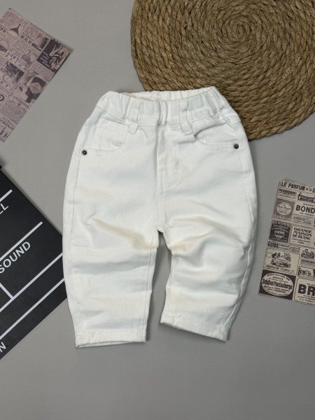 بنطلون كتان ولادي 6-36 شهر