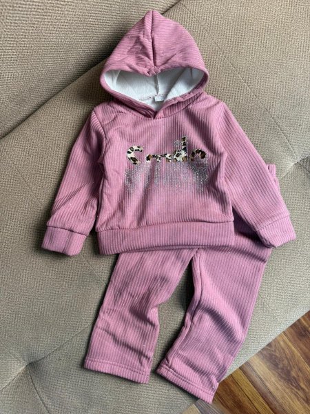 ترينج بناتي شتوي مخمل 12-2