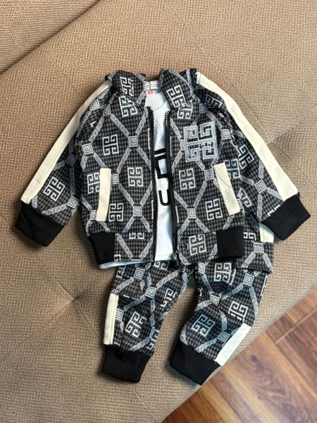 طقم ولادي GG شتوي 3 قطع