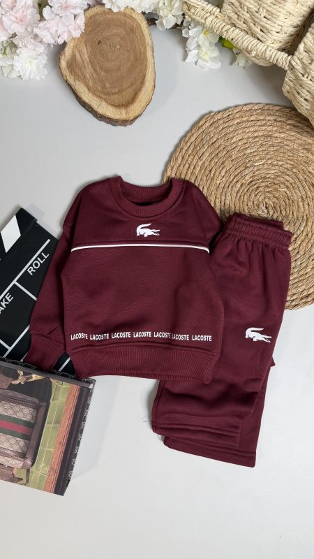 ترينج شتوي بناتي Lacoste | 12m-30m