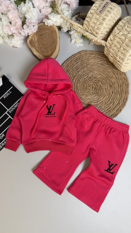 ترينج شتوي بناتي LOUIS VUITTON | 12m-30m