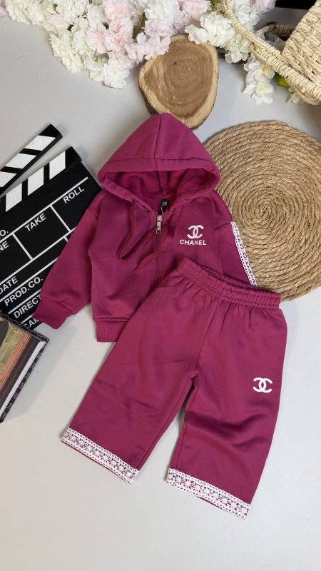 ترينج شتوي بناتي CHANEL | 12m-30m