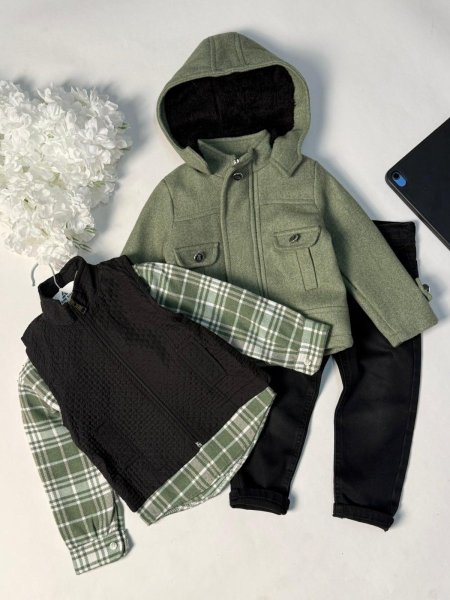 طقم ولادي جوخ 4 قطع