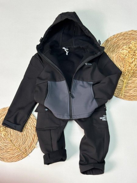 طقم ولادي شتوي 511 the north face 2-6