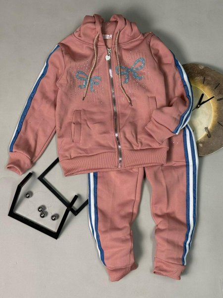 ترينج شتوي بناتي مخمل 16-8