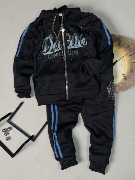 ترينج شتوي بناتي مخمل 16-8