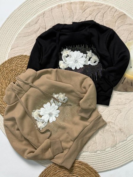 بلوز بناتي شتوي مبطن 5-8