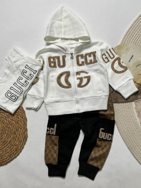 طقم ولادي GUCCI شتوي 3 قطع