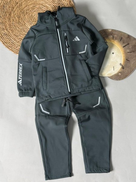 بدلة ولادي مبطن  ADIDAS 4-14