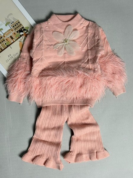 طقم بناتي صوف 2-5