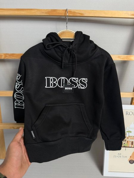 بلوز ولادي مبطن شتوي Boss 2-16