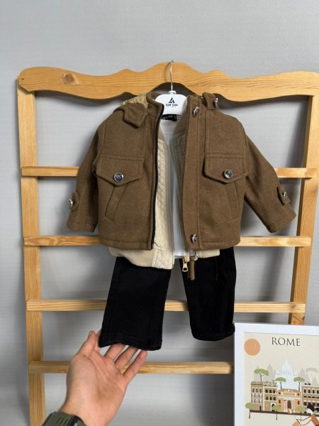 طقم ولادي شتوي جوخ 36-12