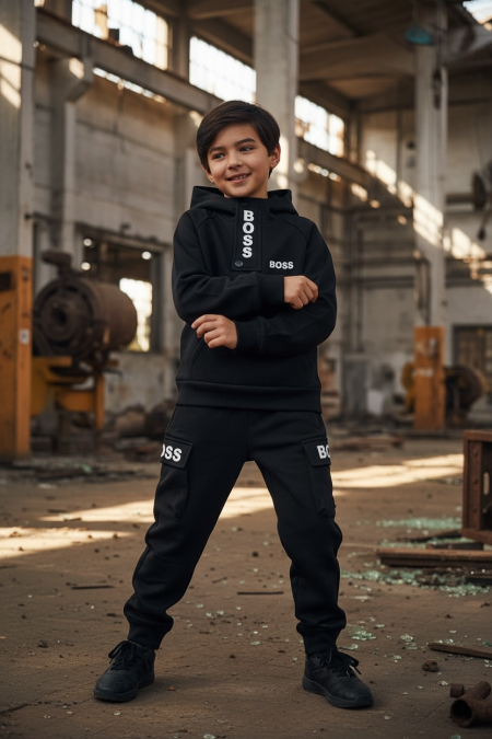 بدلة شتوي ثقيل ولادي BOSS 2-16