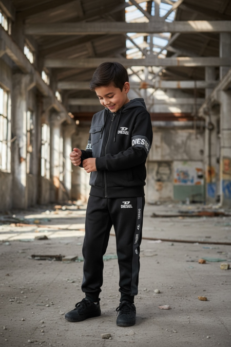 اسود و رمادي